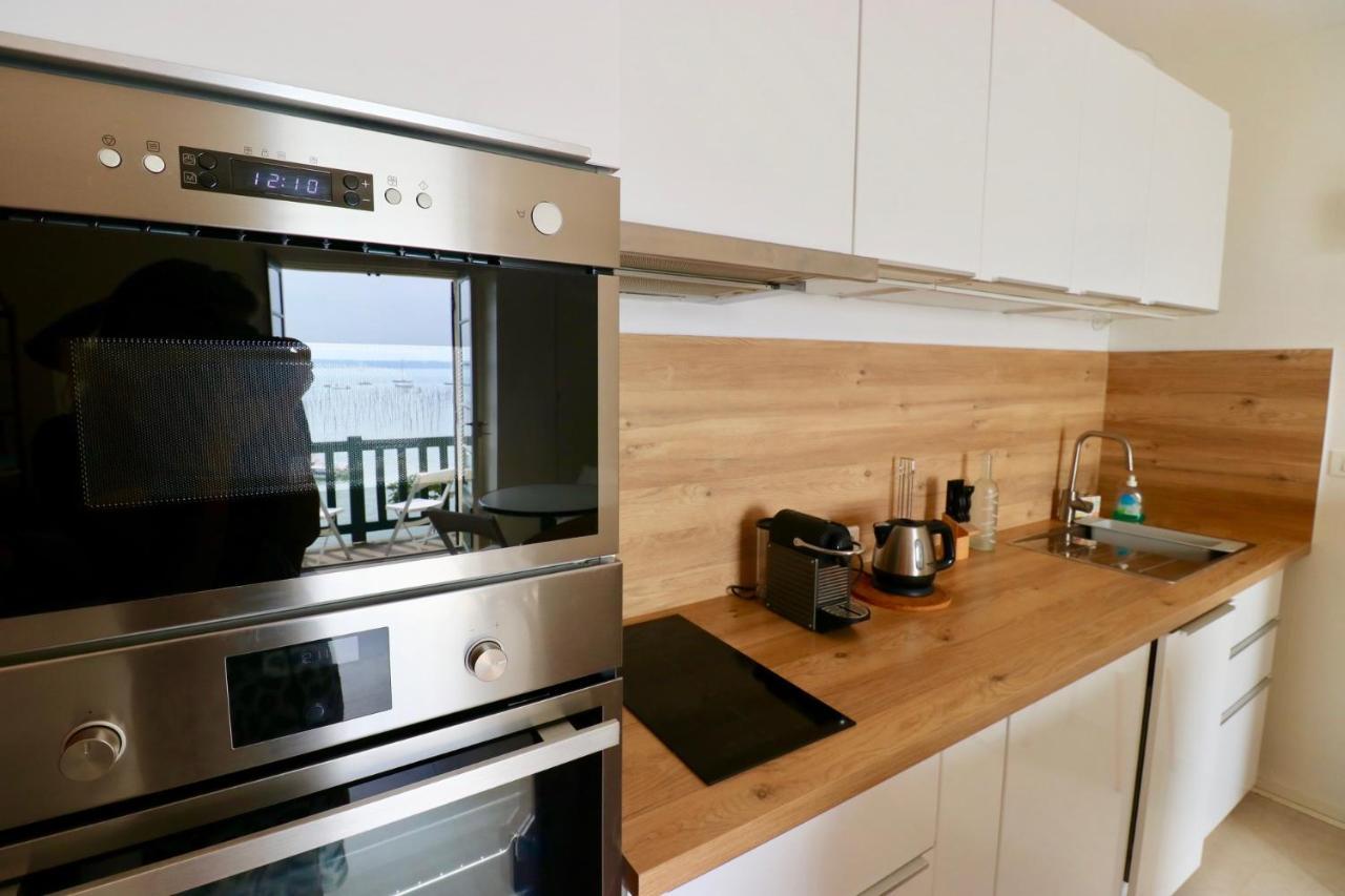 Comfortable, Renovated Studio In Top Cap Ferret Location, 1St Line With Bay View Lège-Cap-Ferret Eksteriør billede