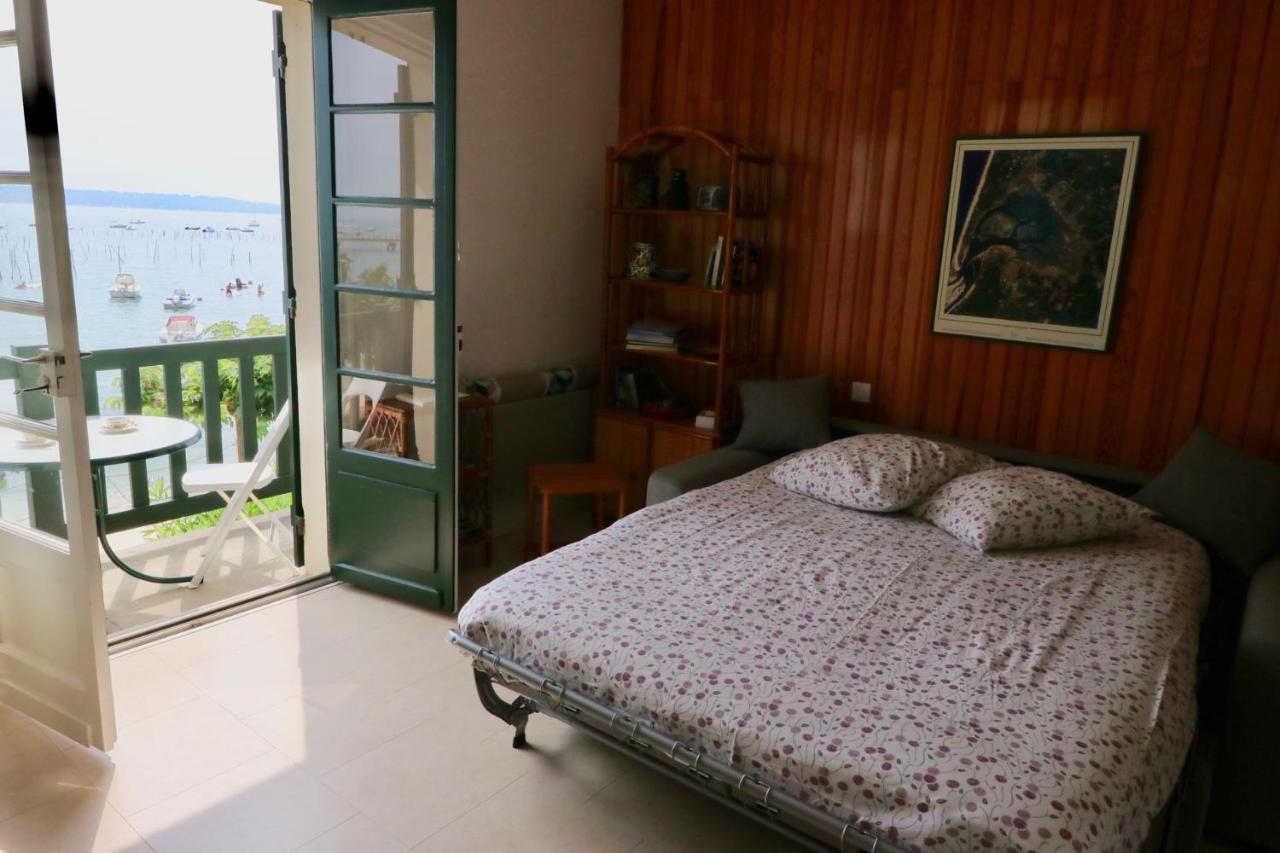 Comfortable, Renovated Studio In Top Cap Ferret Location, 1St Line With Bay View Lège-Cap-Ferret Eksteriør billede